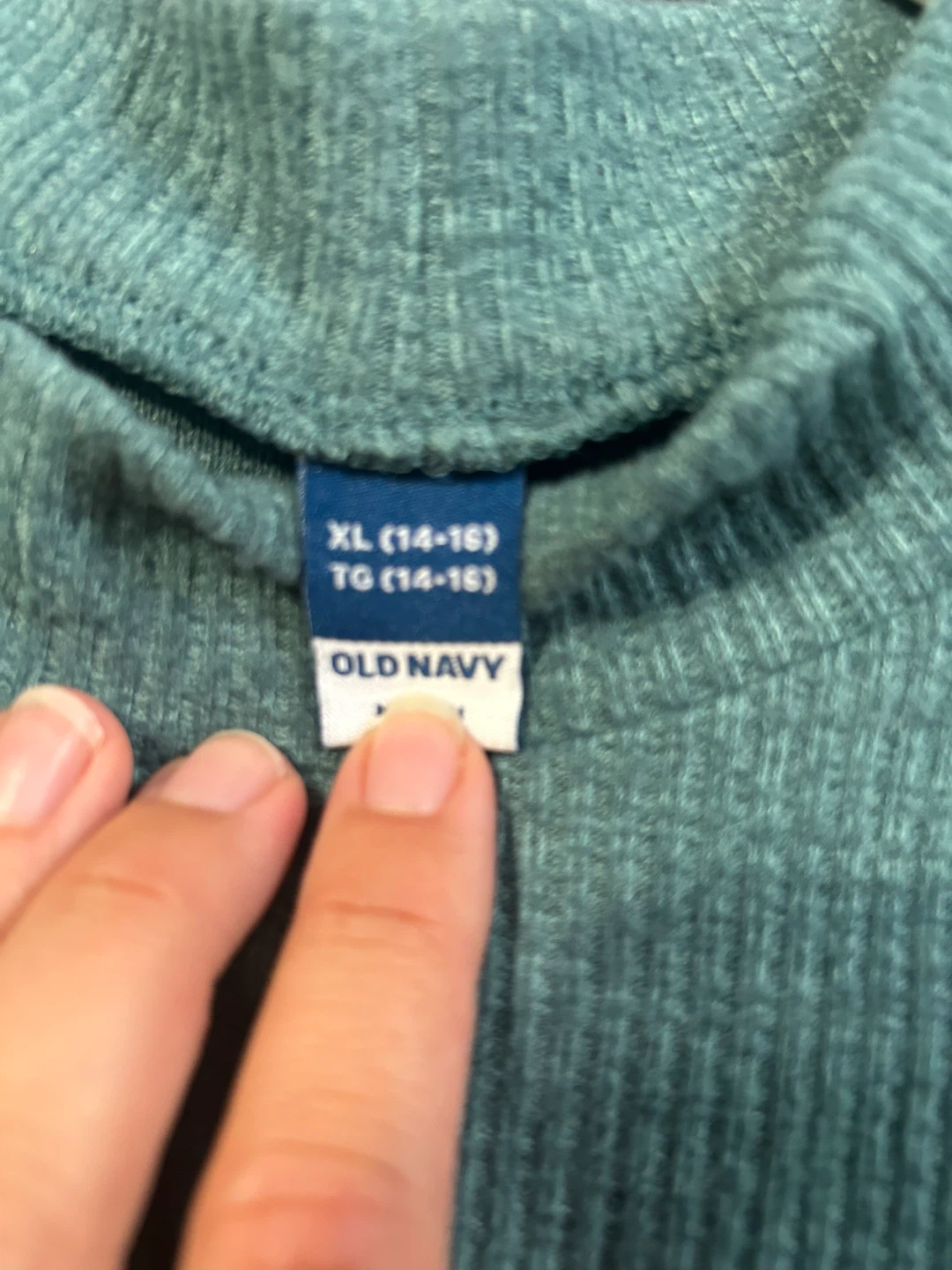 Old Navy Girls Ribbed Mock Neck Dress XL (14-16) - photo 2