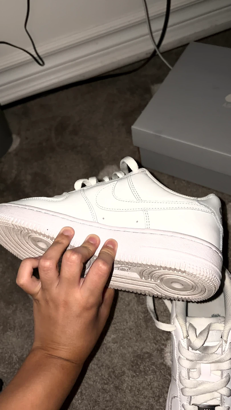 Nike Air Force 1 White Sneakers - photo 3