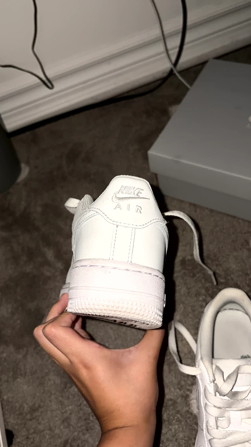 Nike Air Force 1 White Sneakers - photo 4