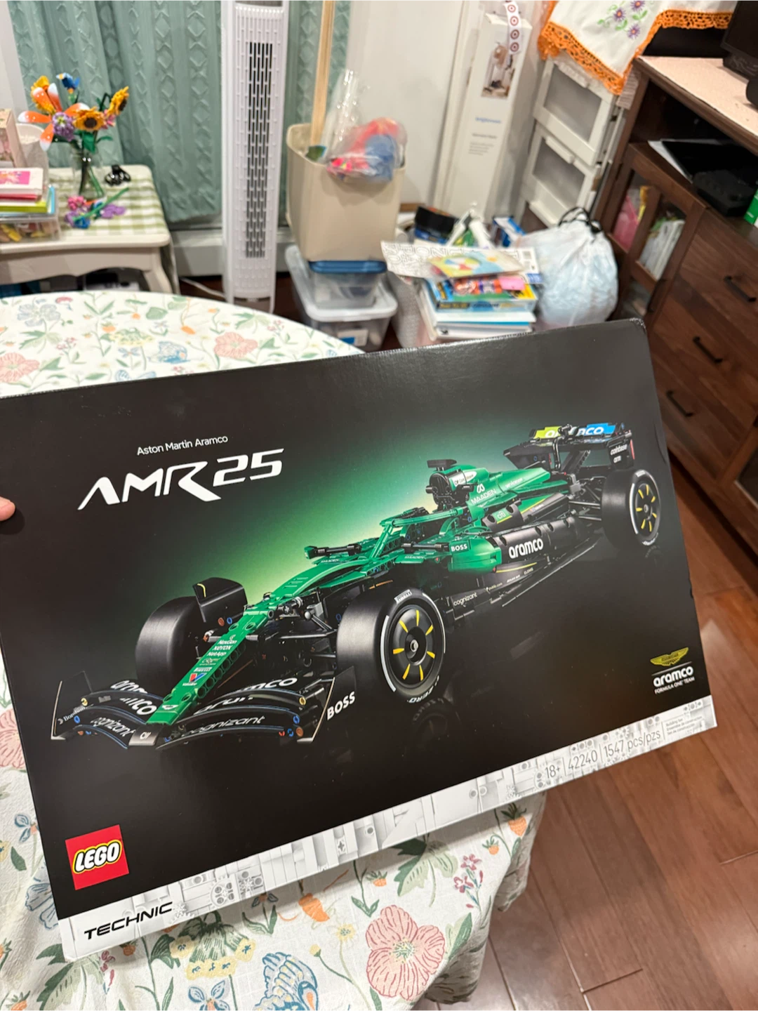 LEGO Technic Aston Martin AMR25 F1 Race Car Building Set - photo 2