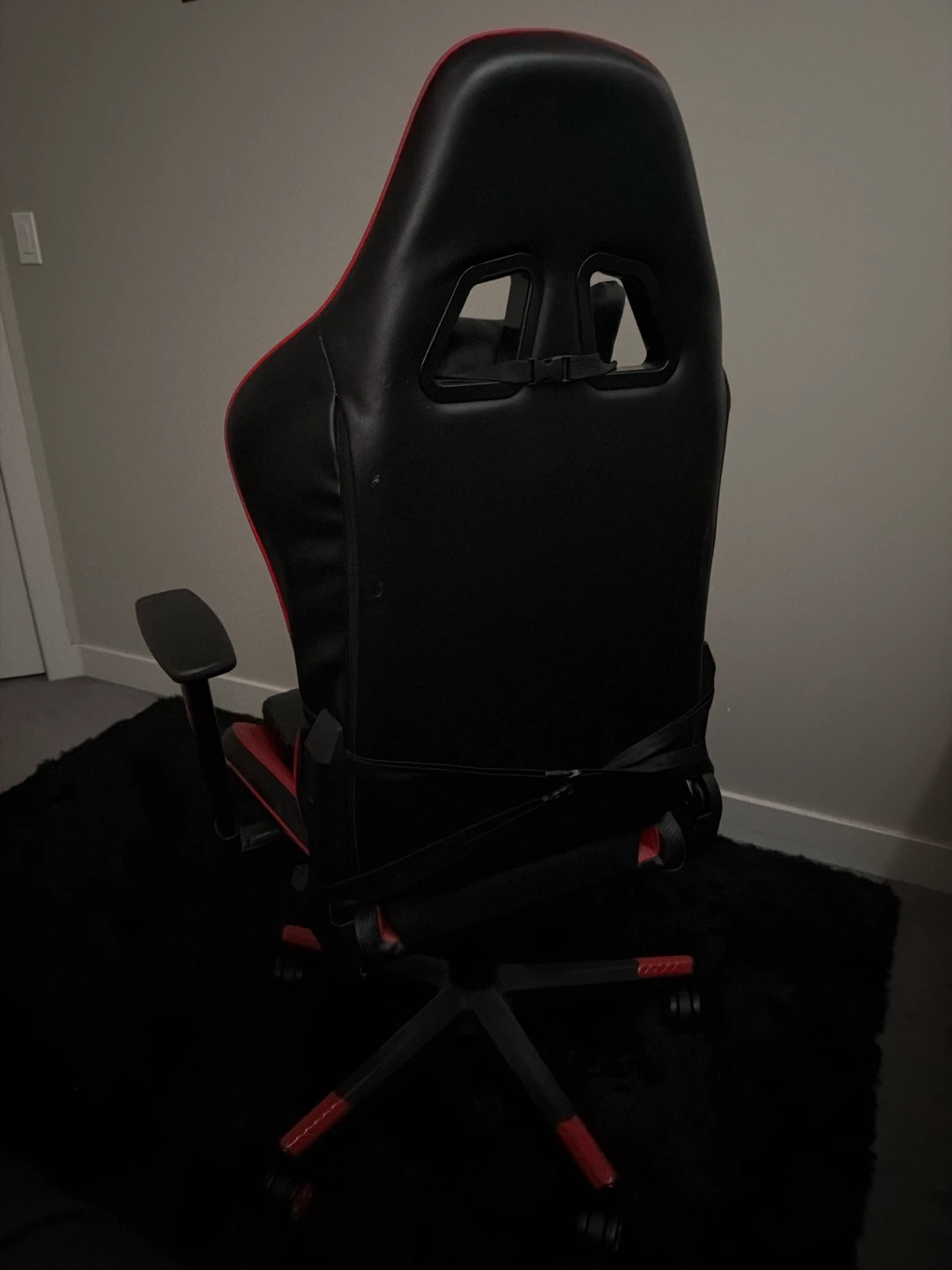 Black and Red Gaming Chair - photo 2