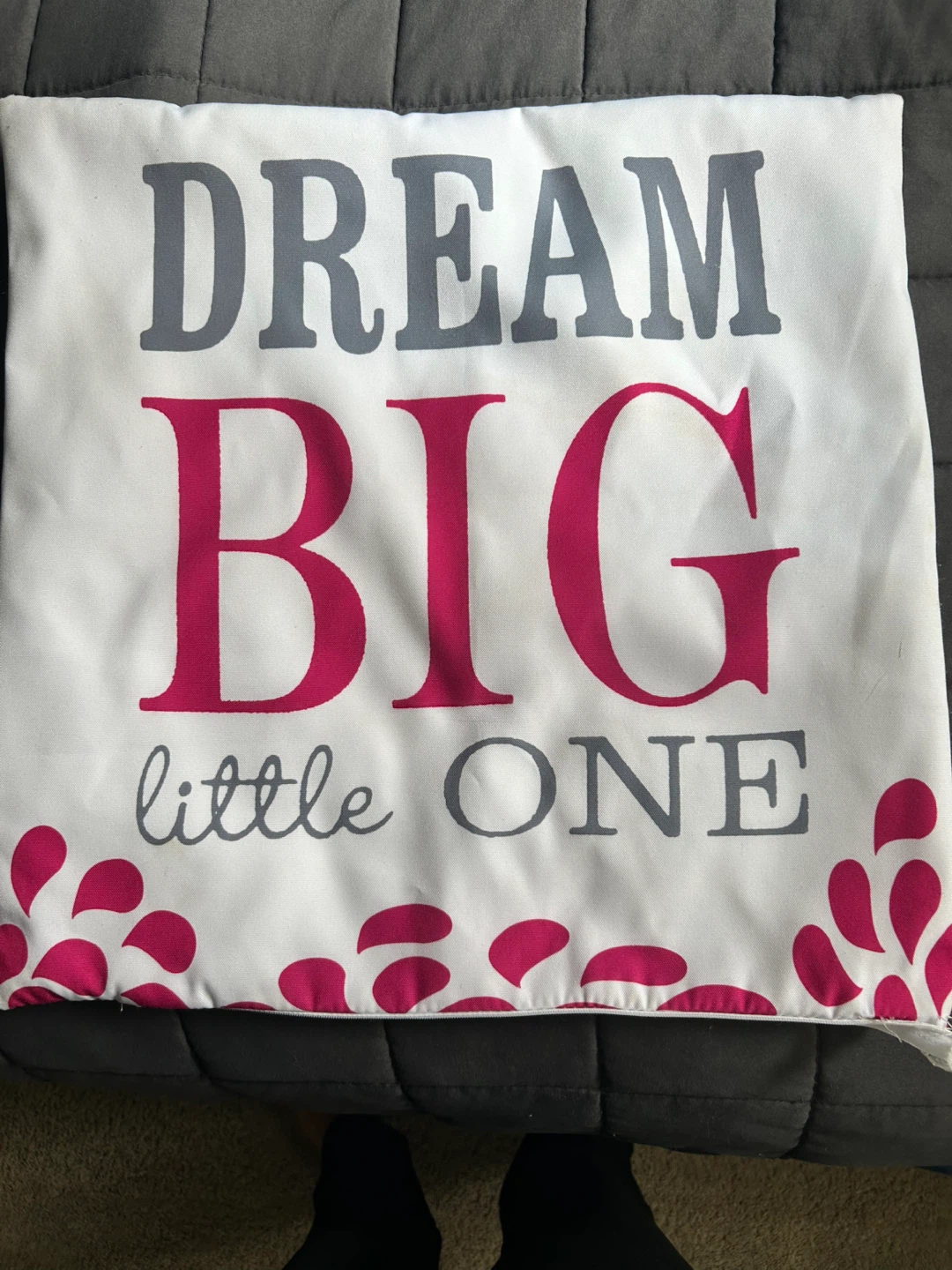 Decorative Pillow Cover - Dream Big Little One