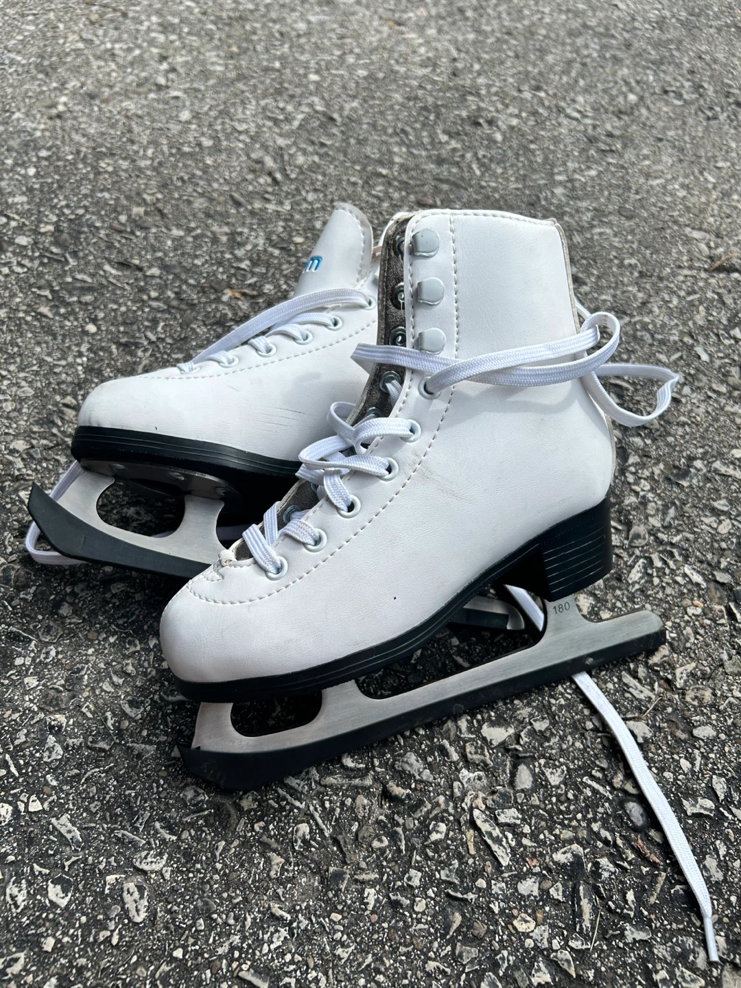 Youth size 13 White Figure Skates
