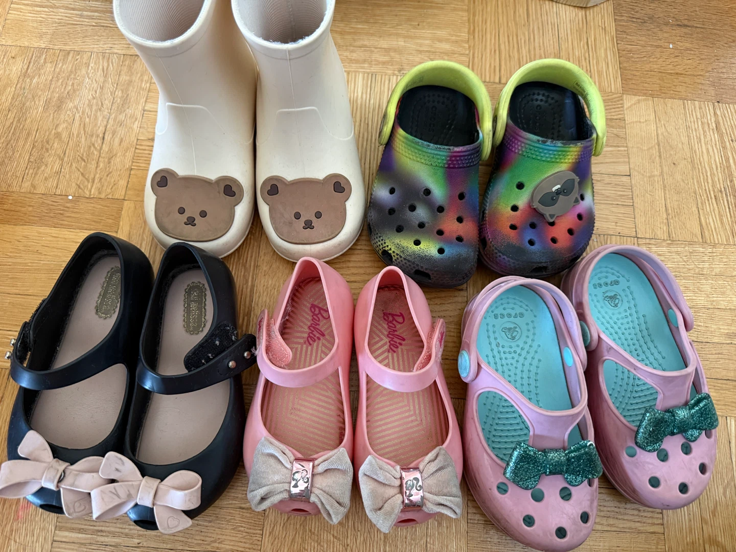 Bundle of Kids' Shoes - Boots, Crocs, Flats