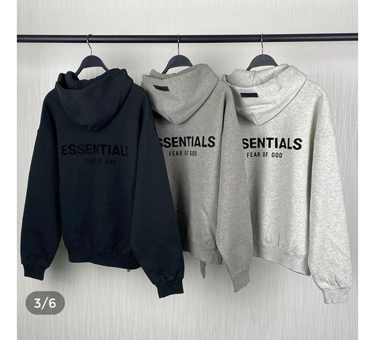 Fear Of God Essentials Hoodie (380GSM Fleece) - photo 2