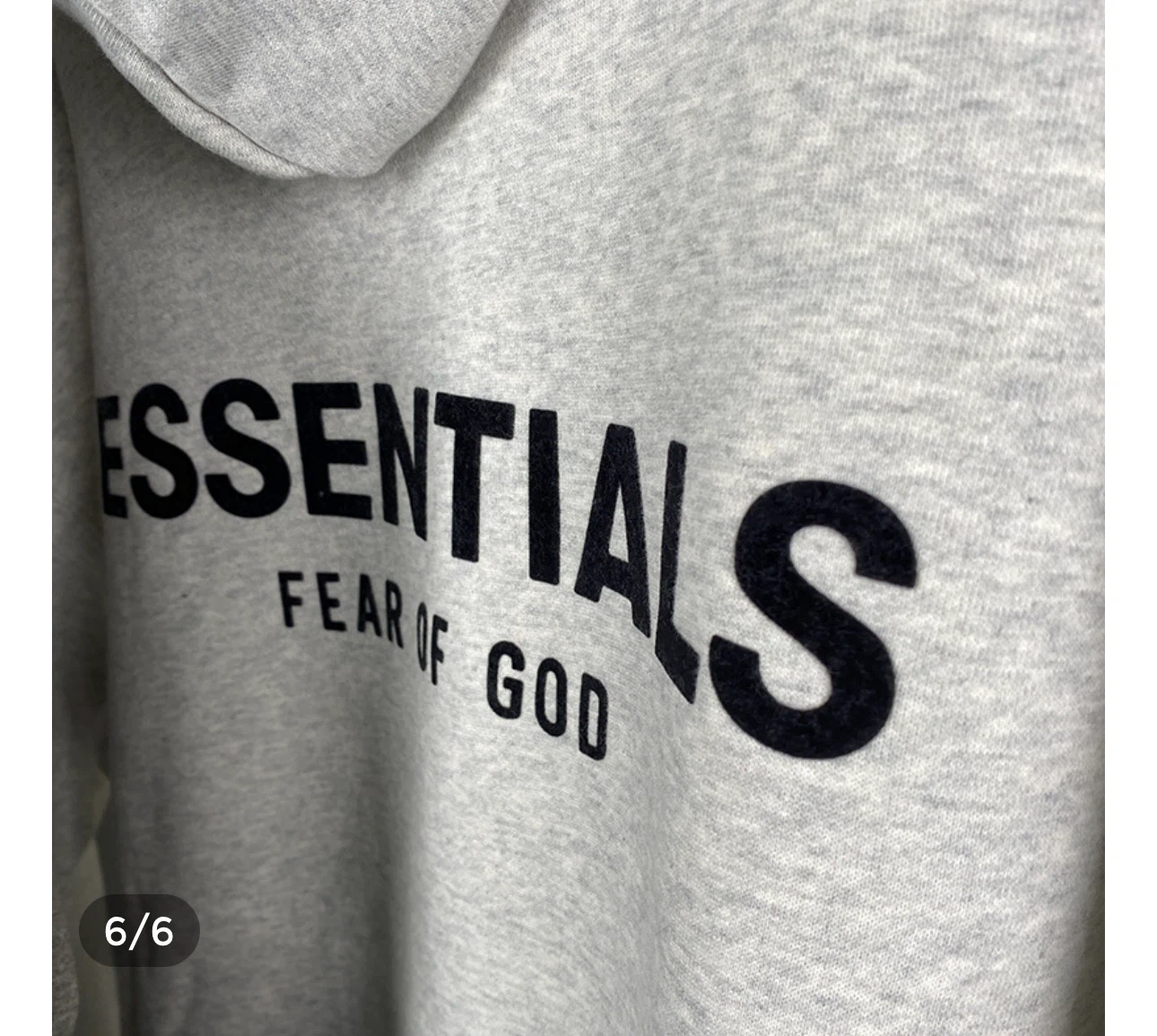Fear Of God Essentials Hoodie (380GSM Fleece) - photo 4