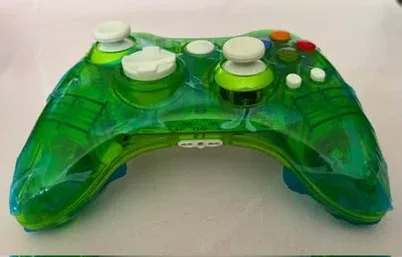 New PAWHITS Green Wired 360 Controller Dual Vibrator Wired - photo 2