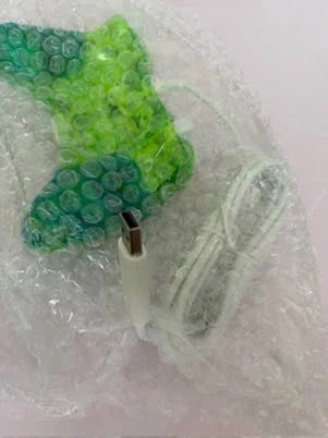 New PAWHITS Green Wired 360 Controller Dual Vibrator Wired - photo 5