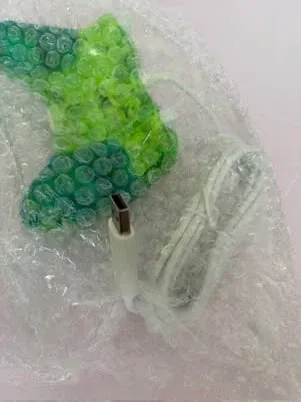 New PAWHITS Green Wired 360 Controller Dual Vibrator Wired - photo 5