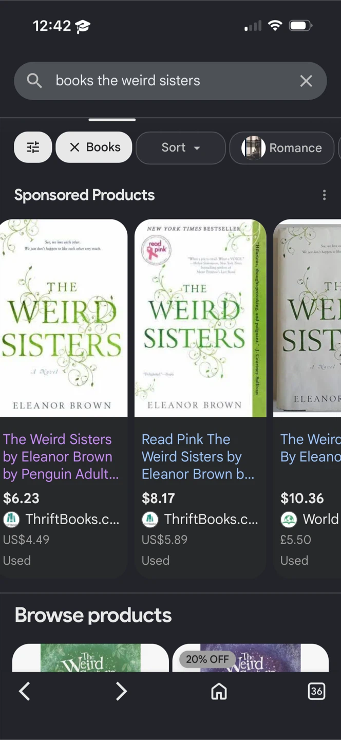 The Weird Sisters by Eleanor Brown Novel - photo 2