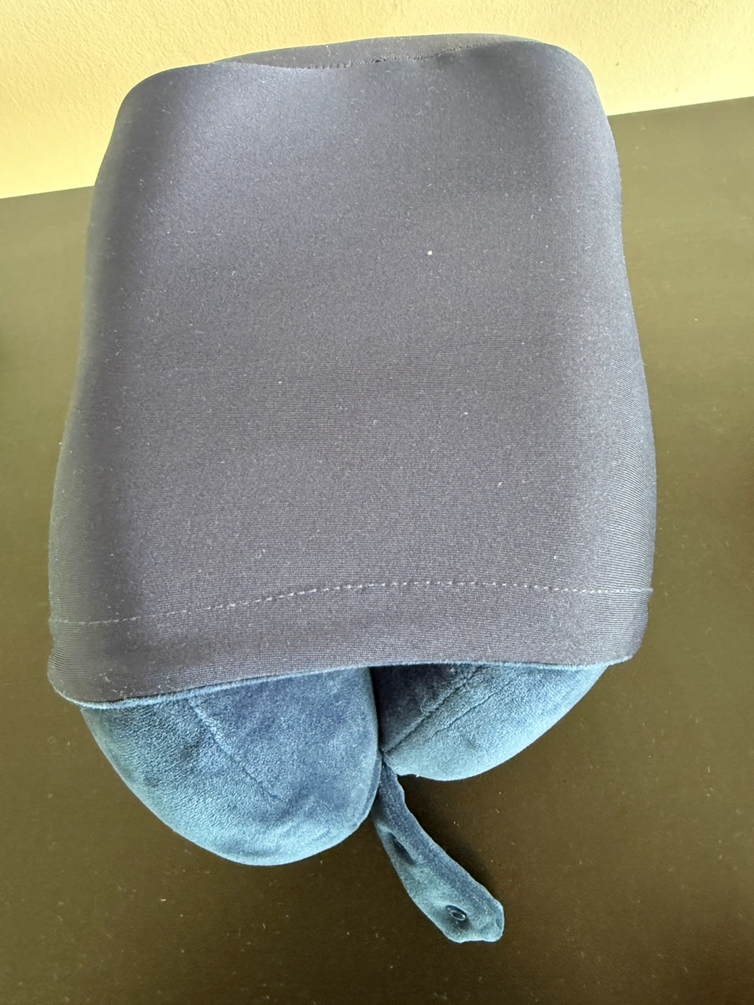 Blue Velour Neck Pillow - photo 2