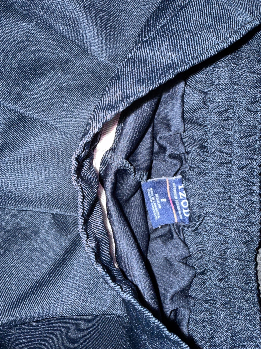 IZOD Girls Chino Shorts Size 8 - photo 2