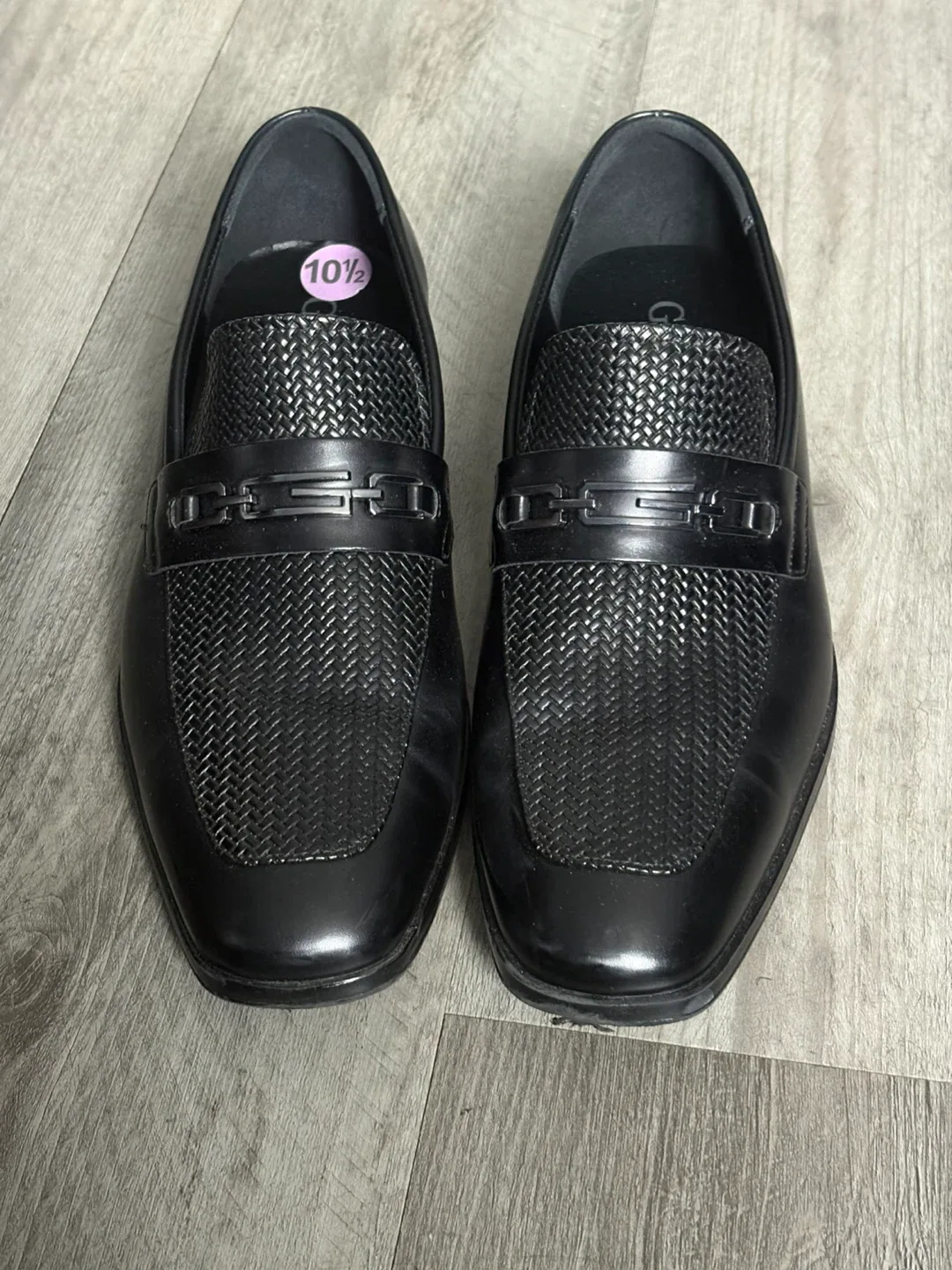 Guess Men's Black Loafers Size 10.5
