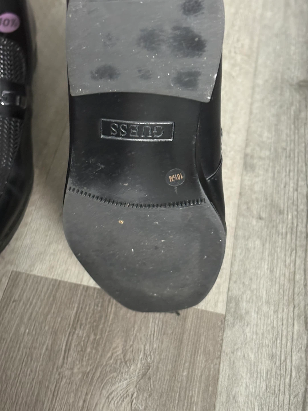 Guess Men's Black Loafers Size 10.5 - photo 2