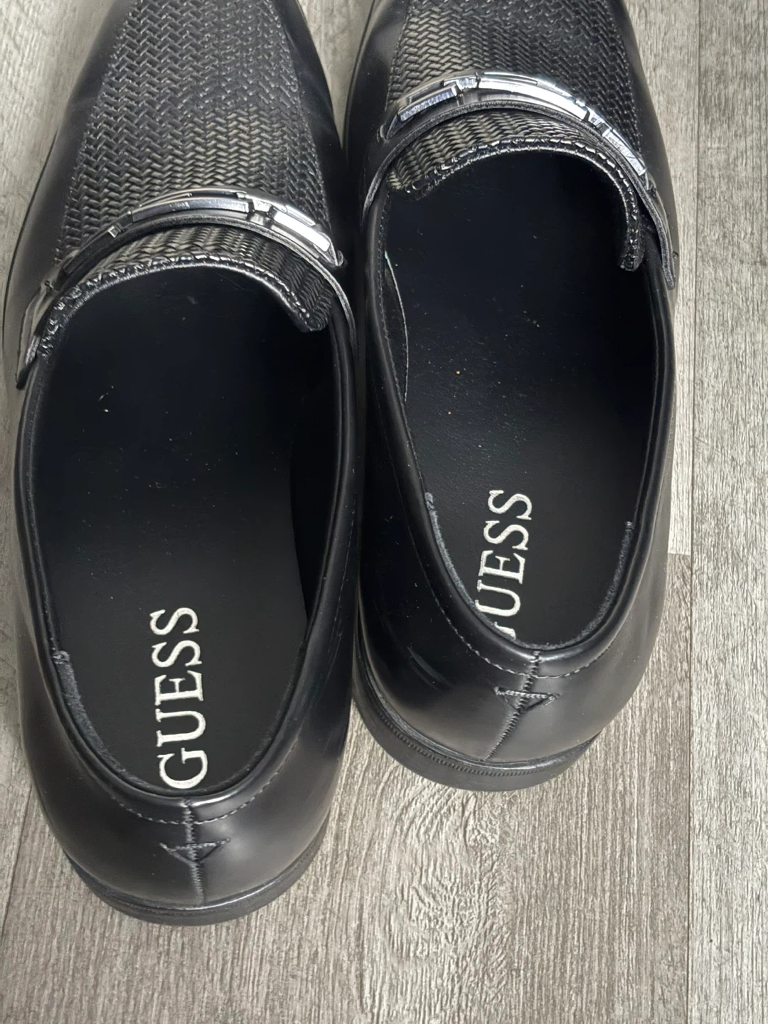 Guess Men's Black Loafers Size 10.5 - photo 3