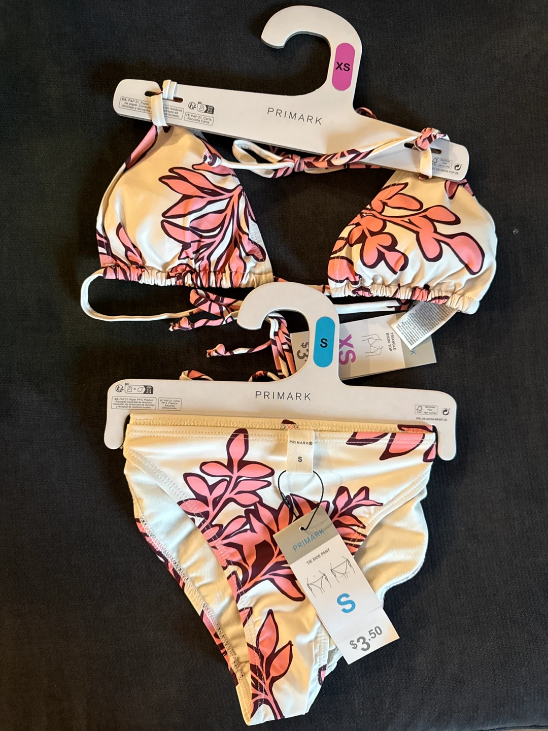 Primark Women's Bikini Set - Floral Print