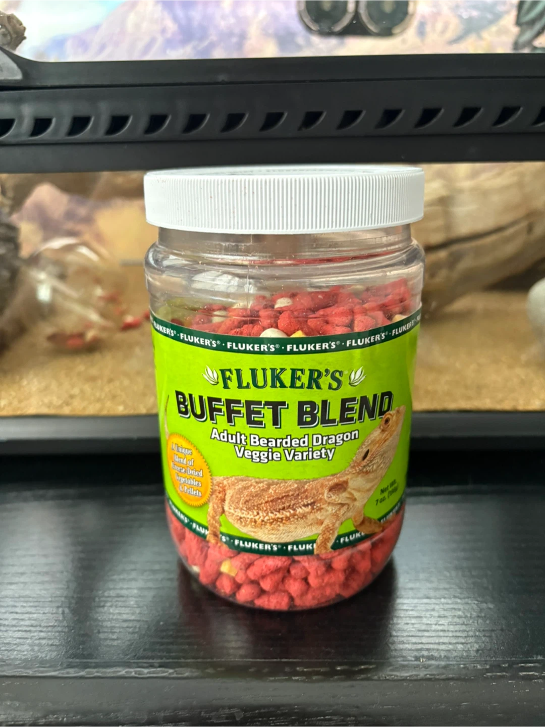 Terrarium Reptile Tank with UVB Light and Fluker's Food - photo 3