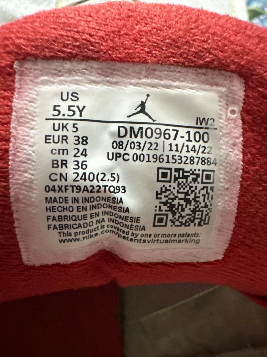 Nike Air Jordan 3 (TD) DM0967-100 - photo 3