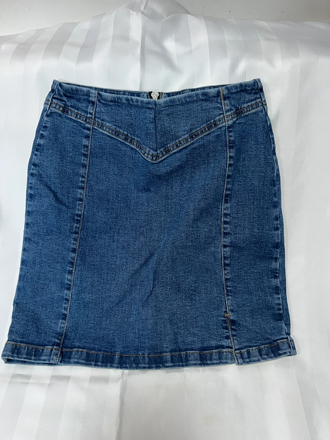 Denim stretch Mini Skirt