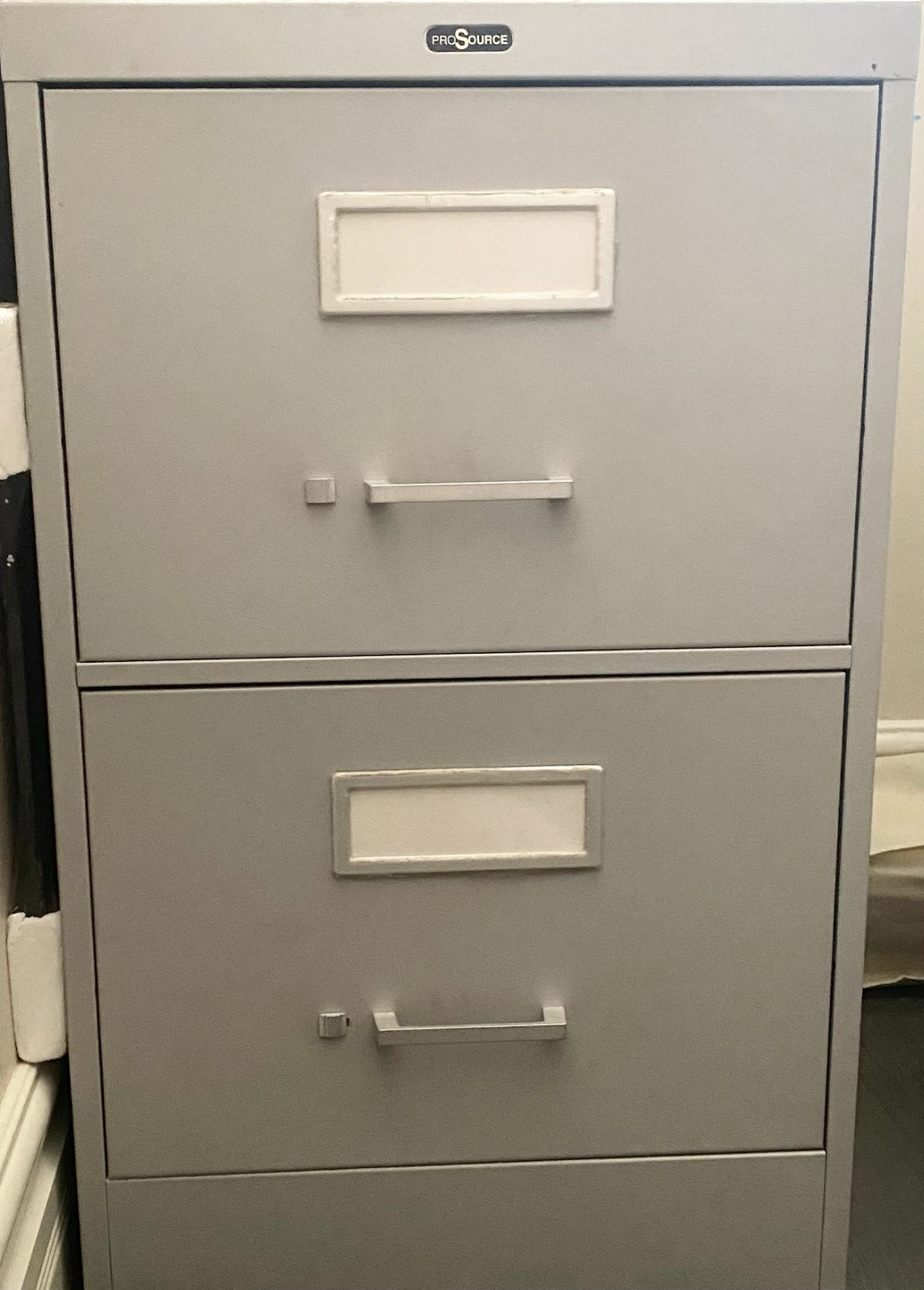 ProSource 2-Drawer Filing Cabinet – Gray | Legal Size
