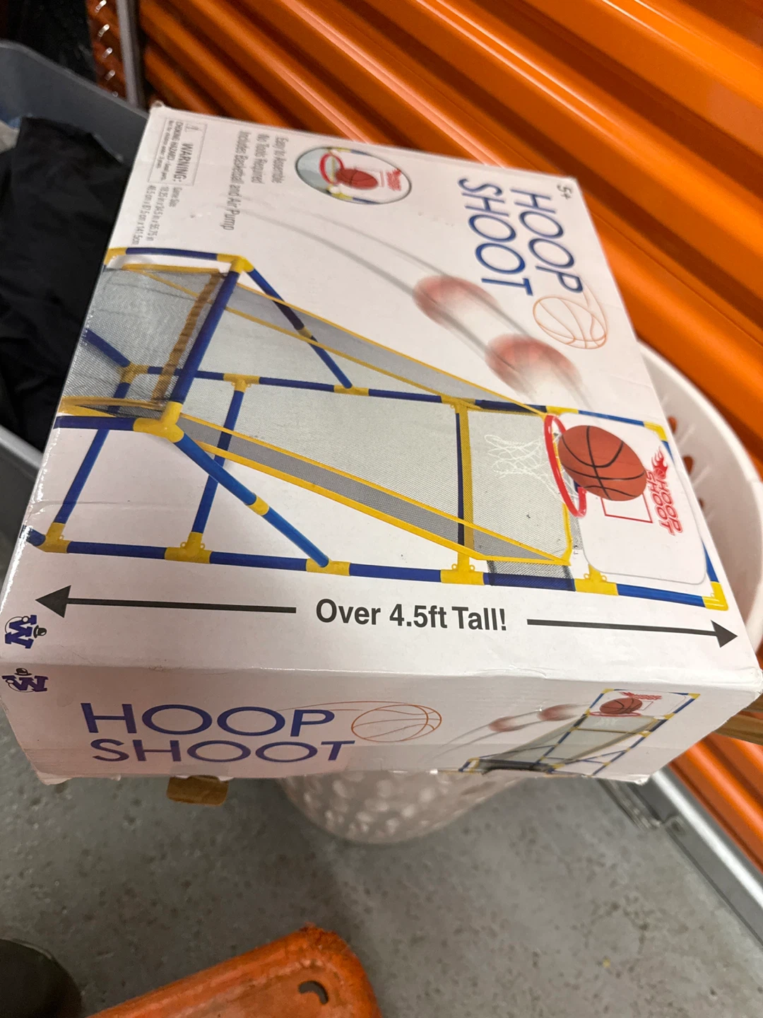 Hoop Shoot Basketball Game - Over 4.5ft Tall! - photo 2