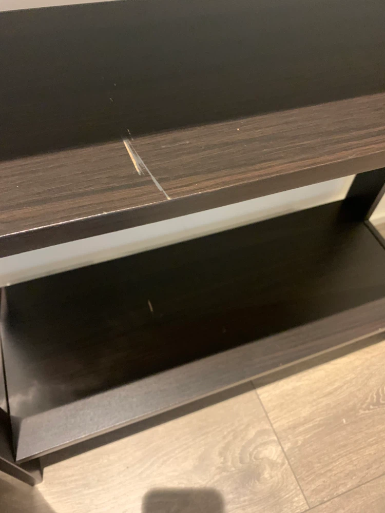 IKEA dark brown ladder shelf - photo 3