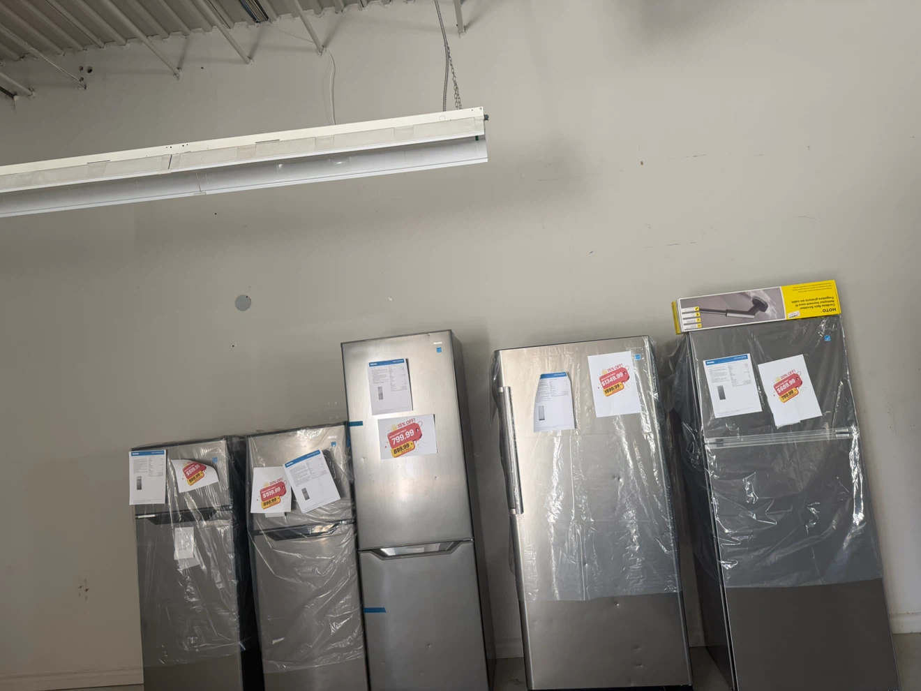 Appliances Liquidation sale