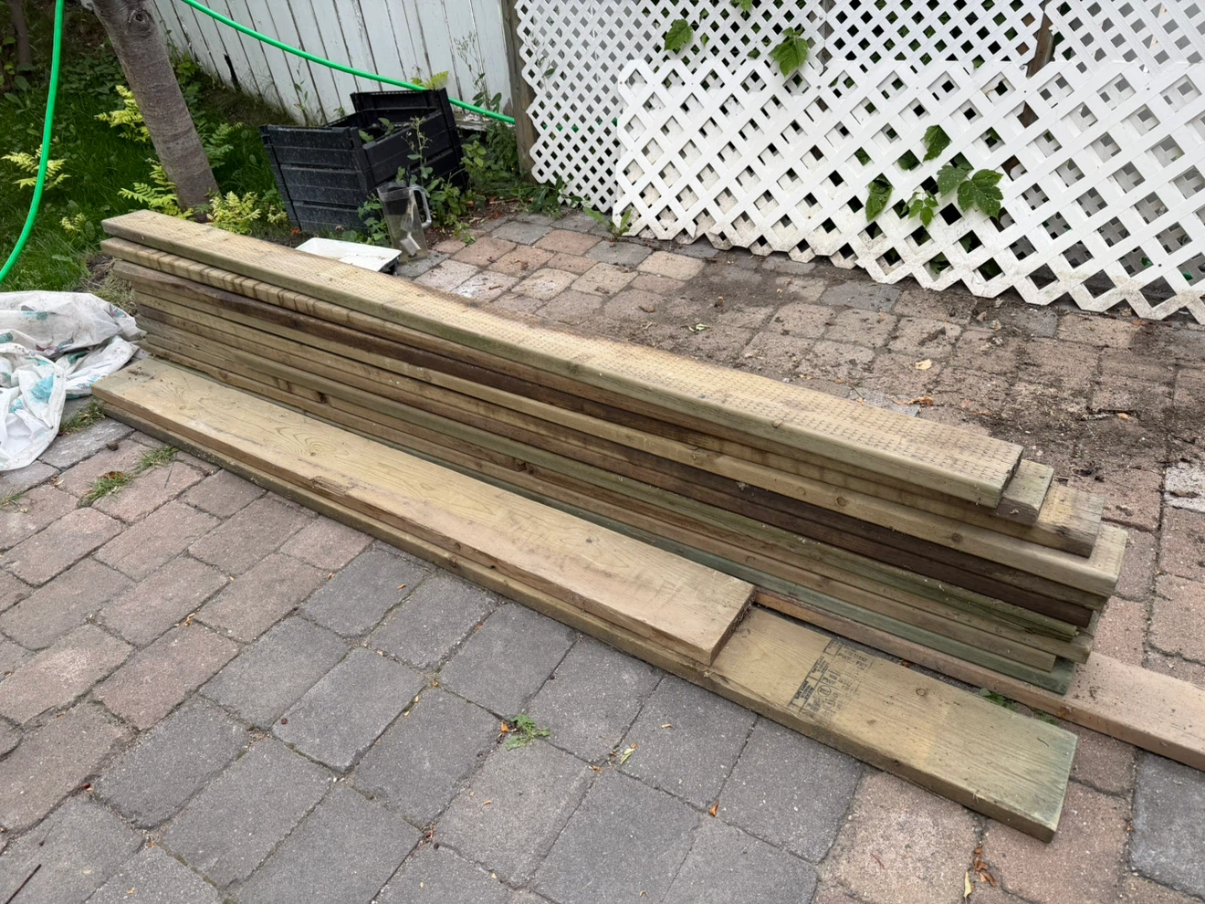 Pressure treated lumber - free - photo 2
