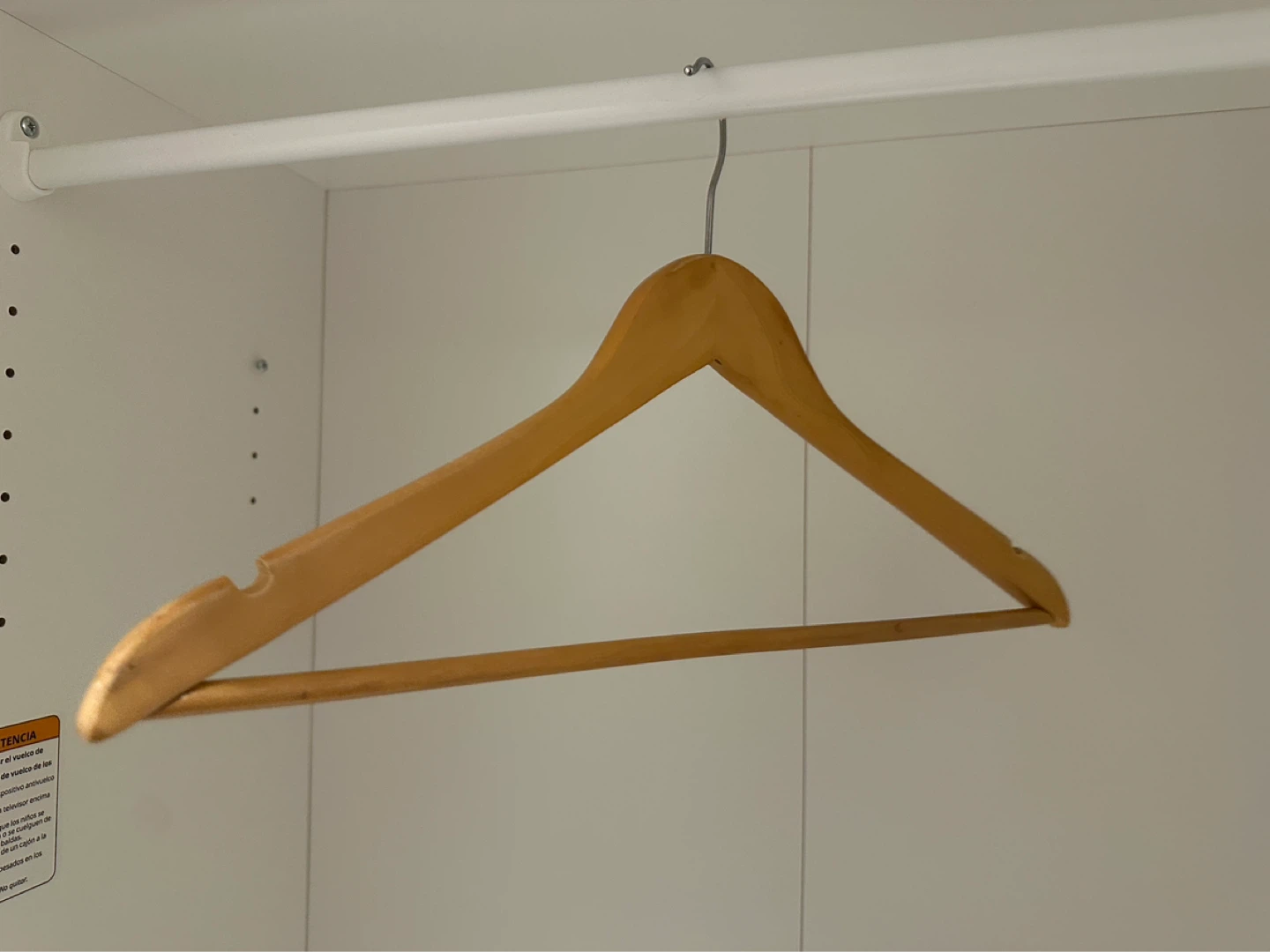 Assorted Hangers and Multi-Purpose Rack