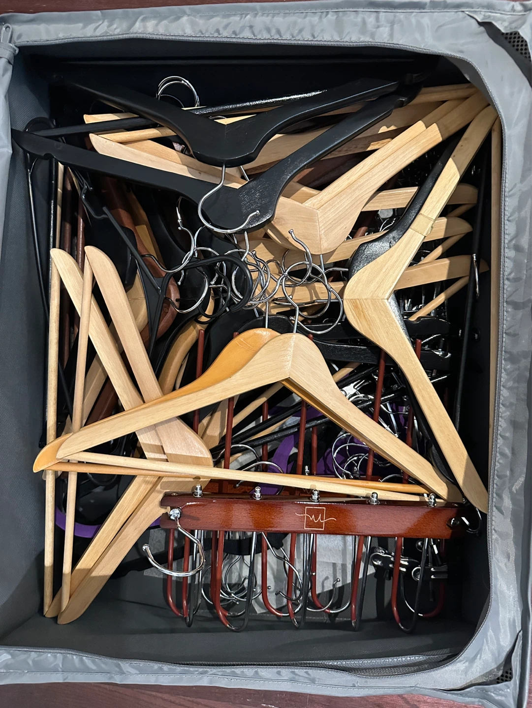 Assorted Hangers and Multi-Purpose Rack - photo 2
