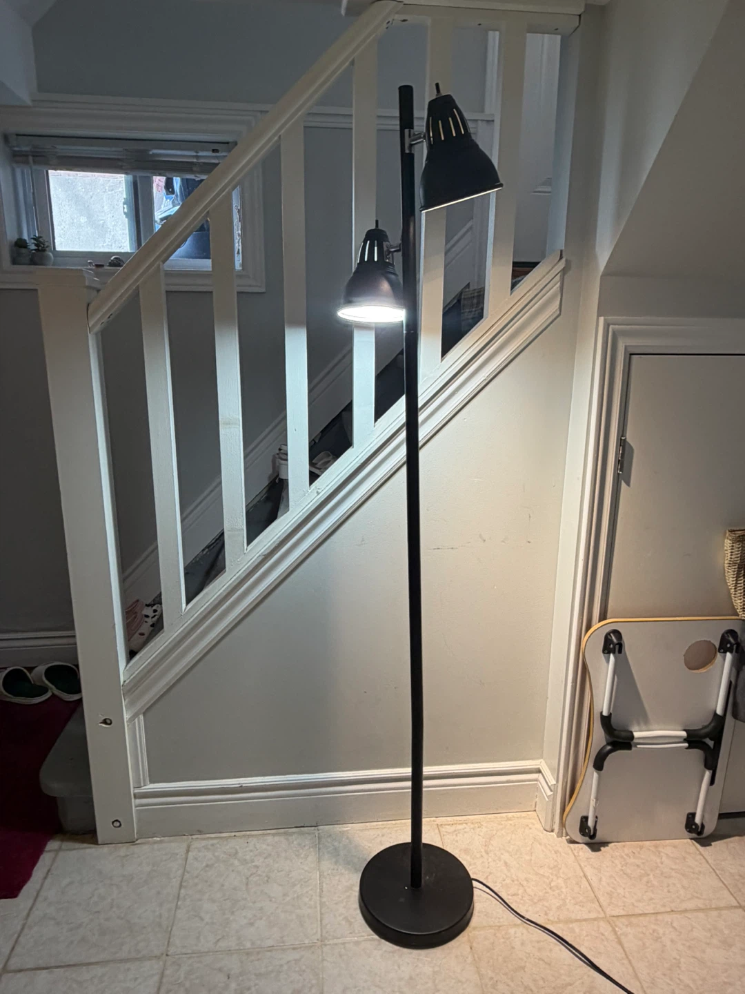 Black Double Head Floor Lamp - photo 3