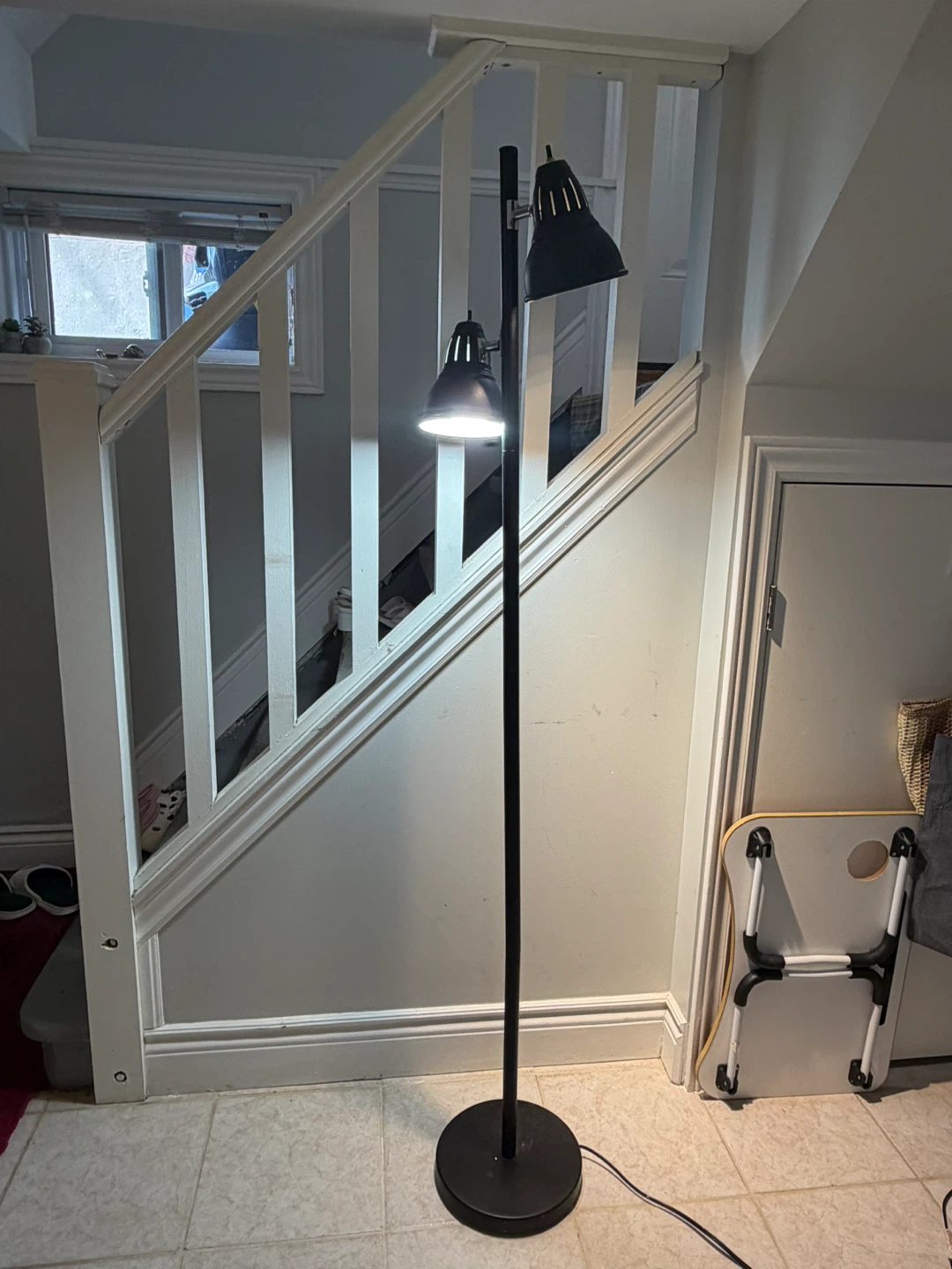 Black Double Head Floor Lamp - photo 4