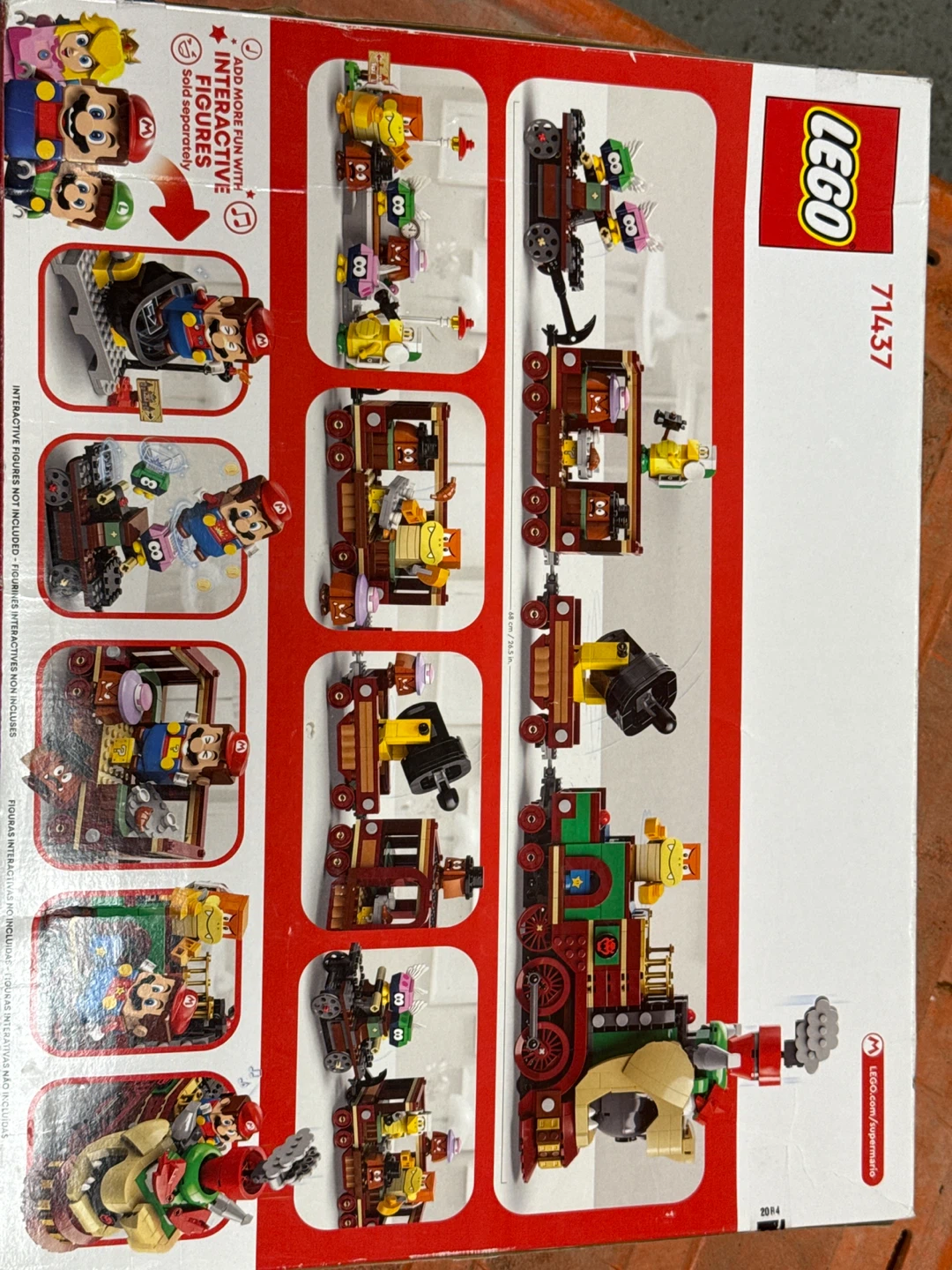 LEGO Super Mario 71437 The Bowser's Express Train - photo 2