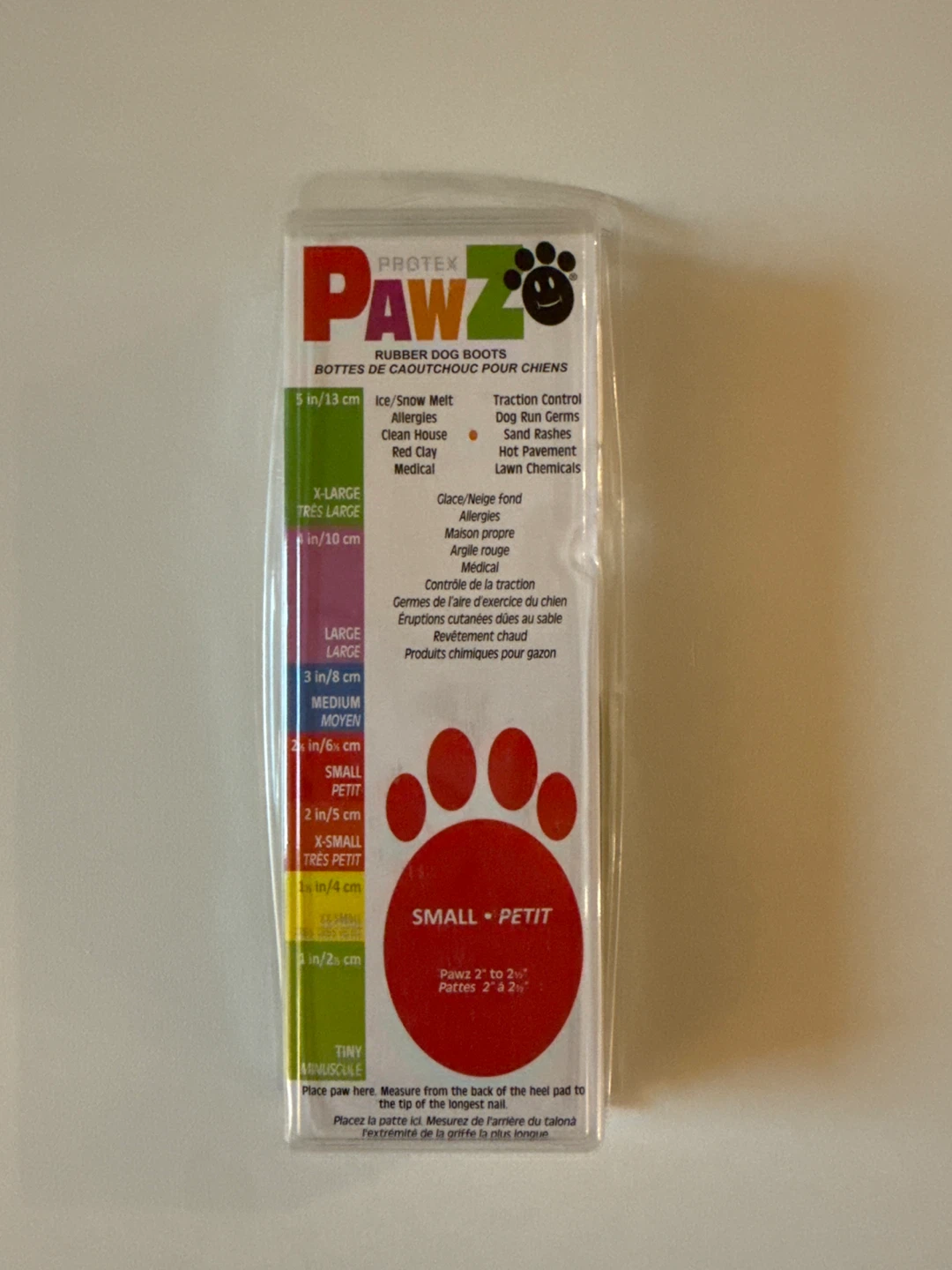 Pawz Rubber Dog Boots - Small - Olive
