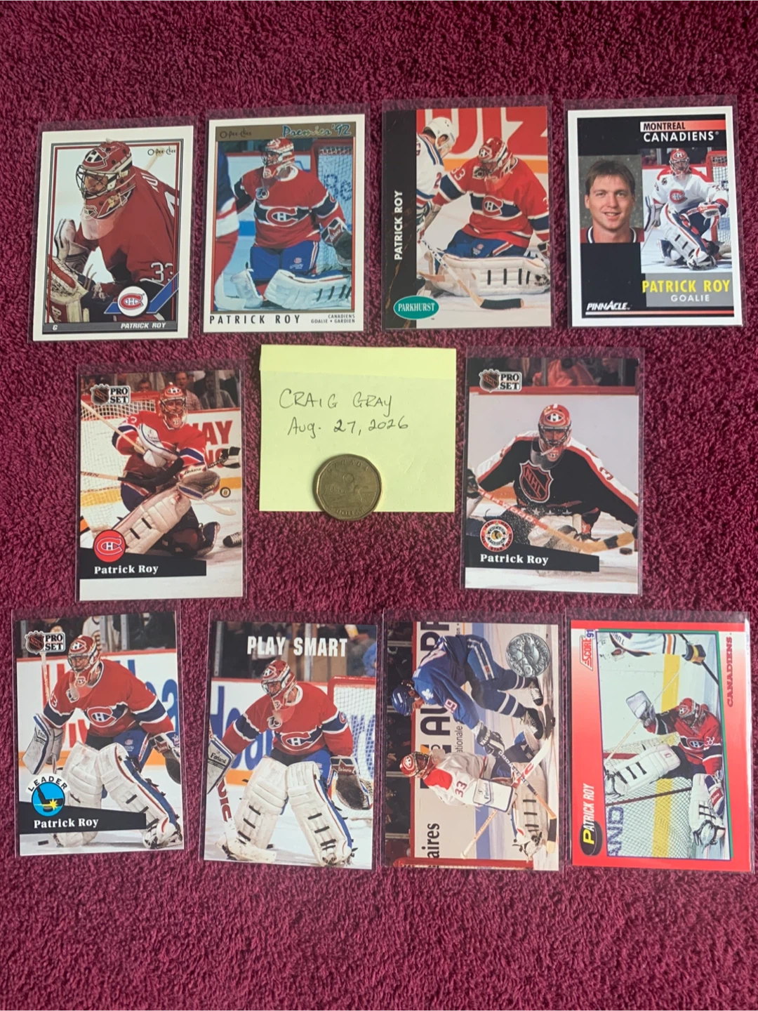 PATRICK ROY CARDS - photo 3