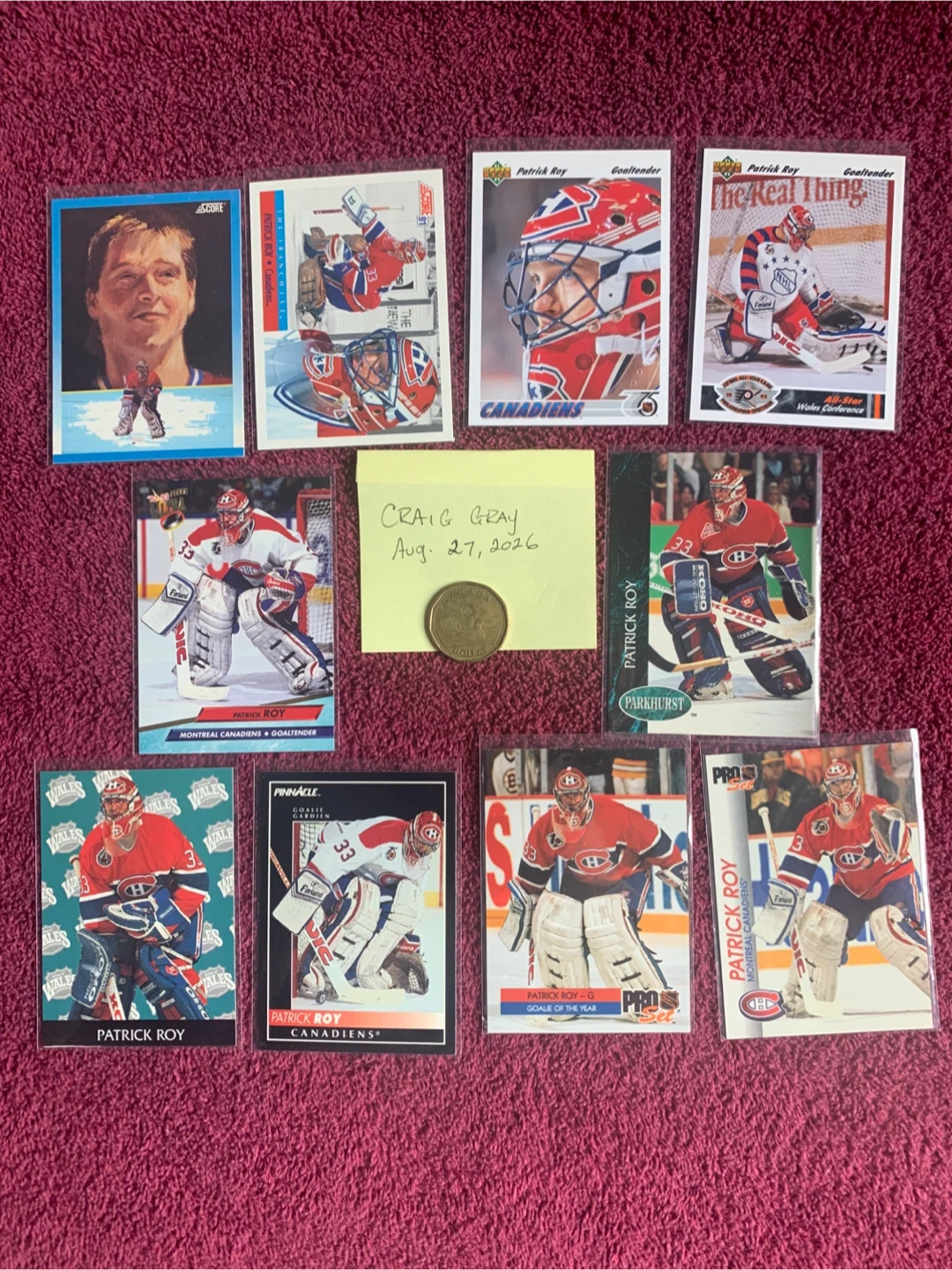 PATRICK ROY CARDS - photo 4