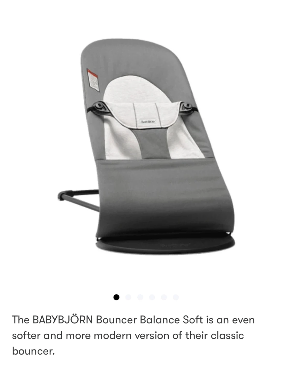 BABYBJÖRN Bouncer Balance Soft