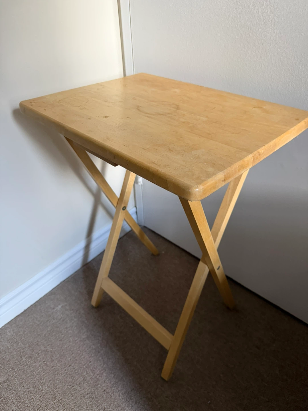 Wooden TV Tray Table