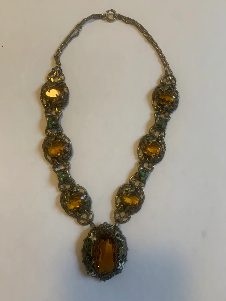 Vintage Amber Necklace