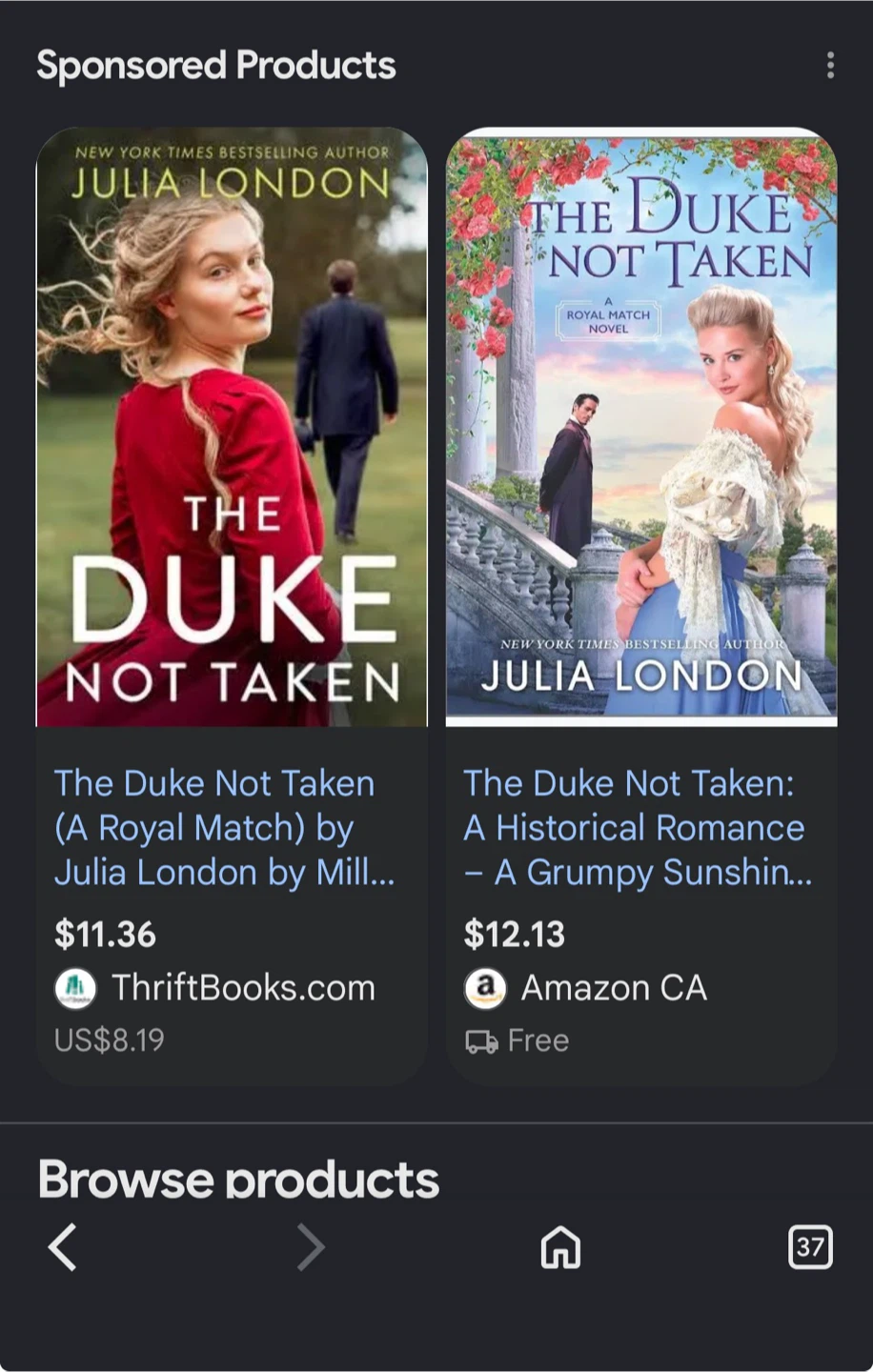 The Duke Not Taken by Julia London - photo 2