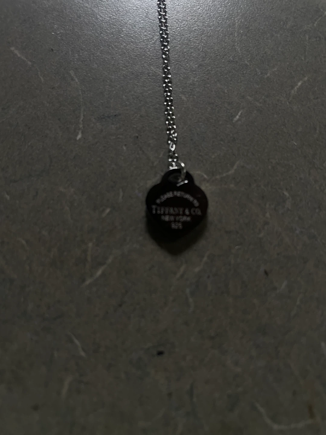 Tiffany & Co. Silver Heart Necklace - photo 2