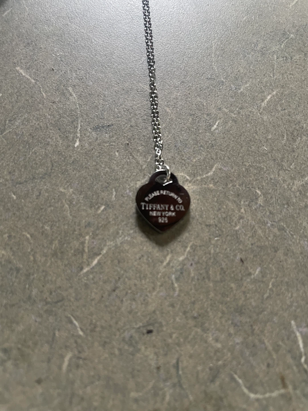 Tiffany & Co. Silver Heart Necklace - photo 3