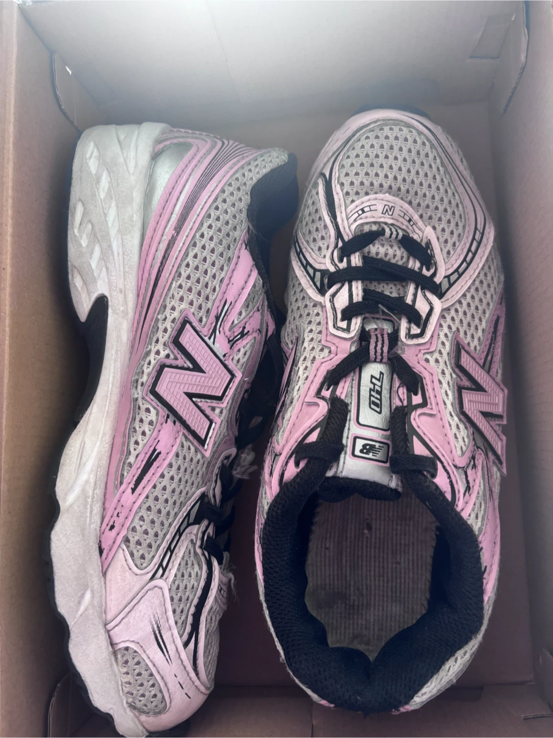 New Balance Kids Running Shoes Pink PZ740DK - photo 3