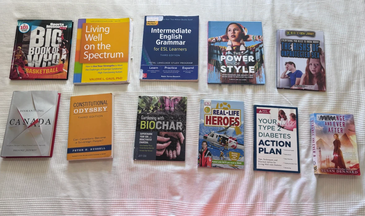 Bundle of 9 Books - Variety of Topics