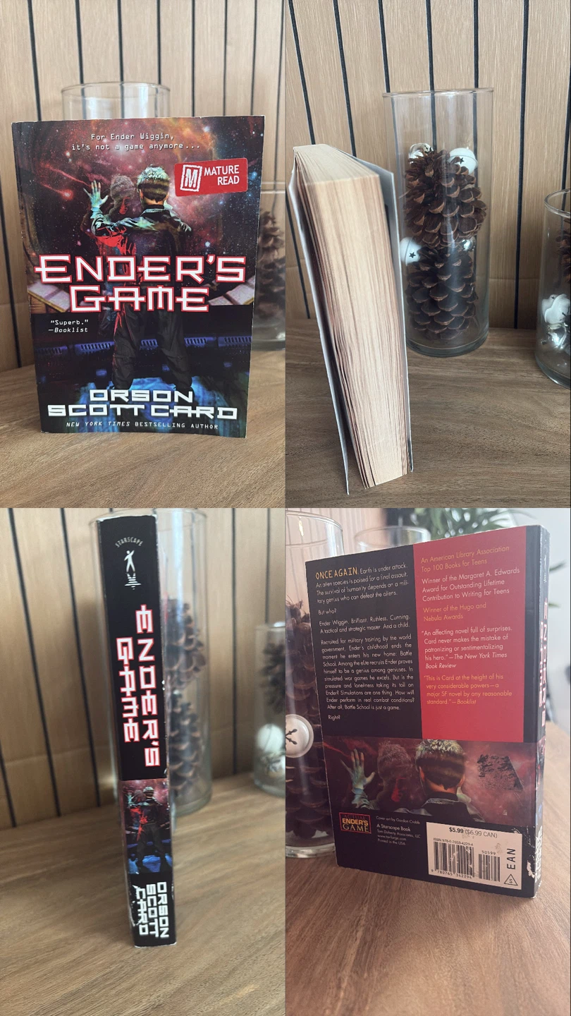 Ender's Game by Orson Scott Card Paperback - photo 2