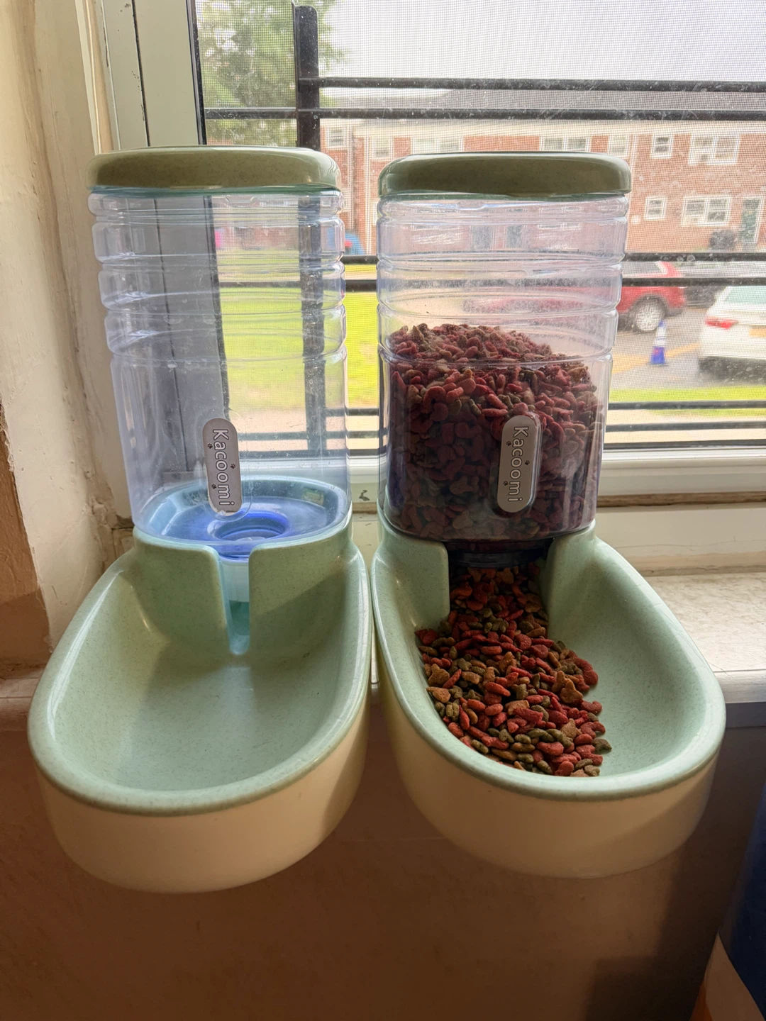 Kacoomi Pet Food and Water Dispenser Set