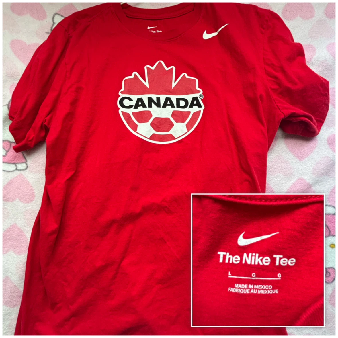 Nike - Canada Soccer Tee - *Size Men Large*