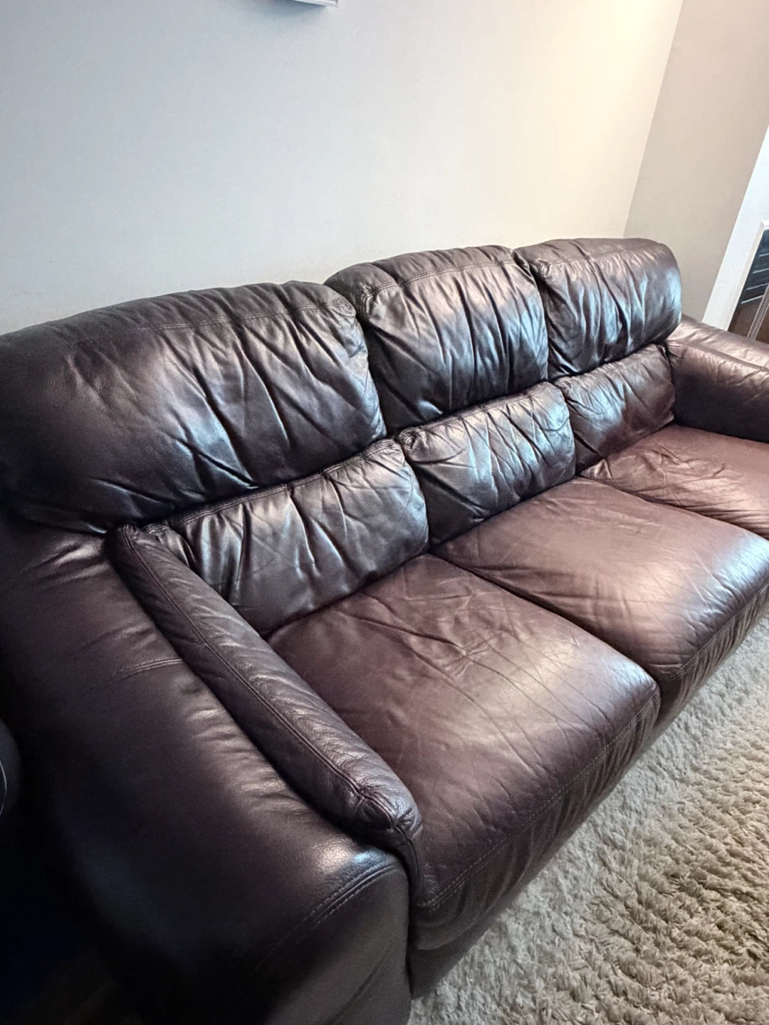 Brown Leather Sofas - photo 3