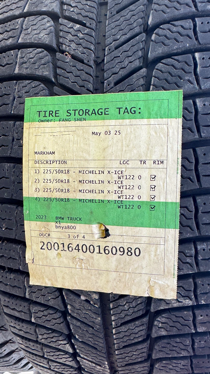 BMW X1 Winter Tire w/BMW Rim(Set of Four)