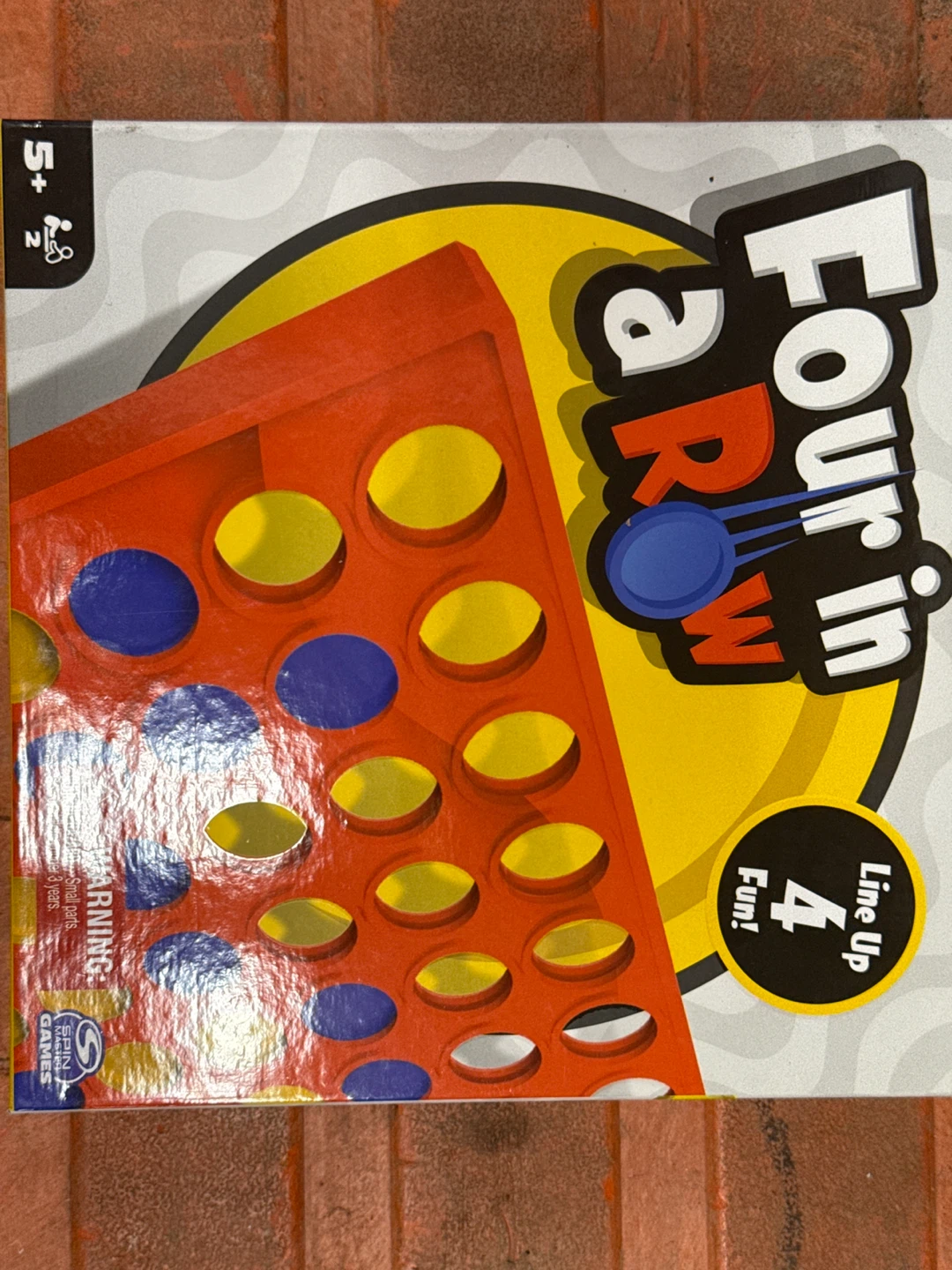 Spin Master Four in a Row Board Game